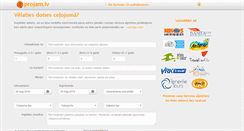 Desktop Screenshot of projam.lv